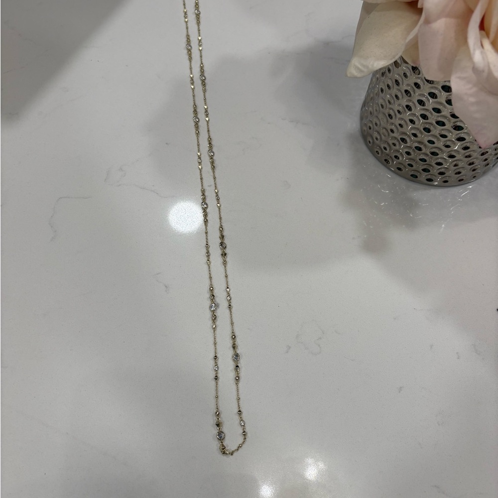 Kendra Scott light gold Necklace